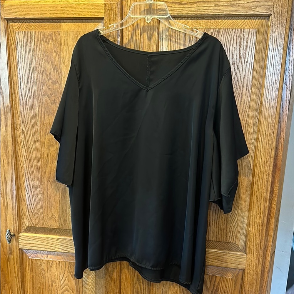 Elegant Black Women's Top